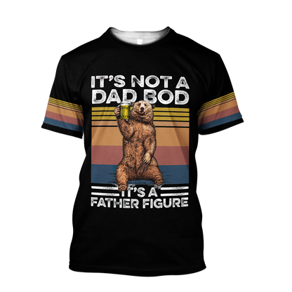 It's not a dad bod, 3d hoodie shirt for men and women HAC040604-Apparel-HG-T-shirt-S-Vibe Cosy™
