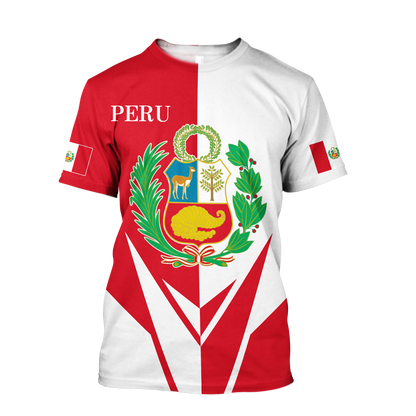 Peru 3d hoodie shirt for men and women HAC220605-Apparel-HG-T-shirt-S-Vibe Cosy™
