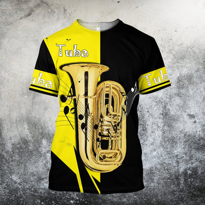Tuba music 3d hoodie shirt for men and women HG HAC19121-Apparel-HG-T-shirt-S-Vibe Cosy™