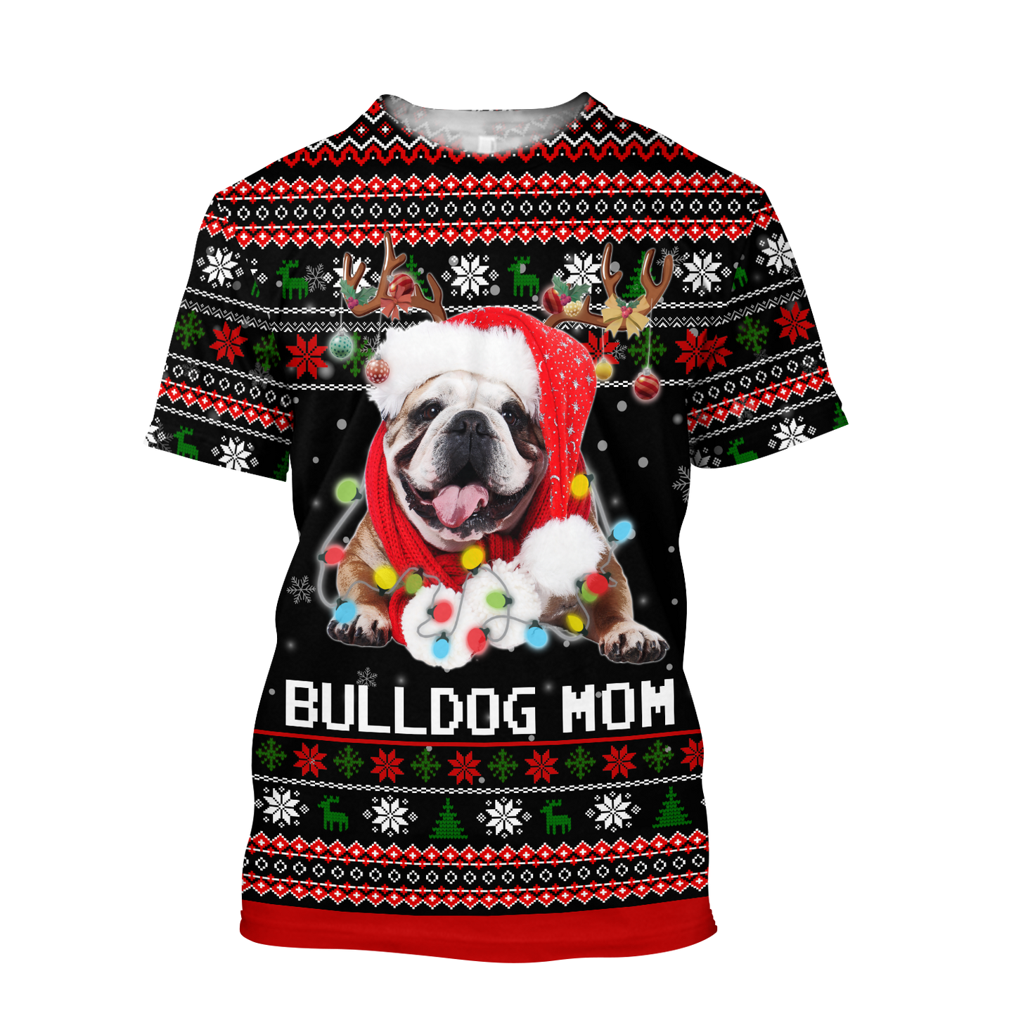 Bulldog mom 3D hoodie shirt for men and women NDD10192004
