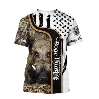 BOAR HUNTING CAMO 3D ALL OVER PRINTED SHIRTS FOR MEN AND WOMEN Pi041201 PL-Apparel-PL8386-T shirt-S-Vibe Cosy™