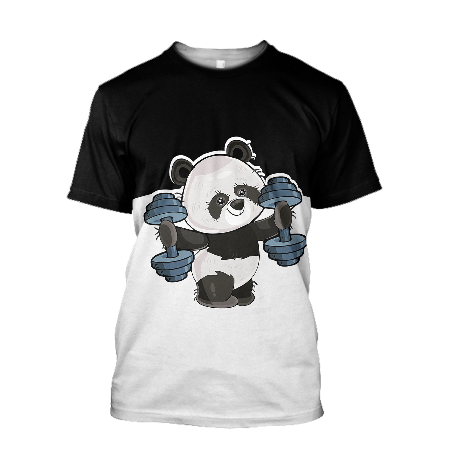 Gymmer Panda 3D all over printed shirts for men and women AZ251201 PL-Apparel-PL8386-T shirt-S-Vibe Cosy™