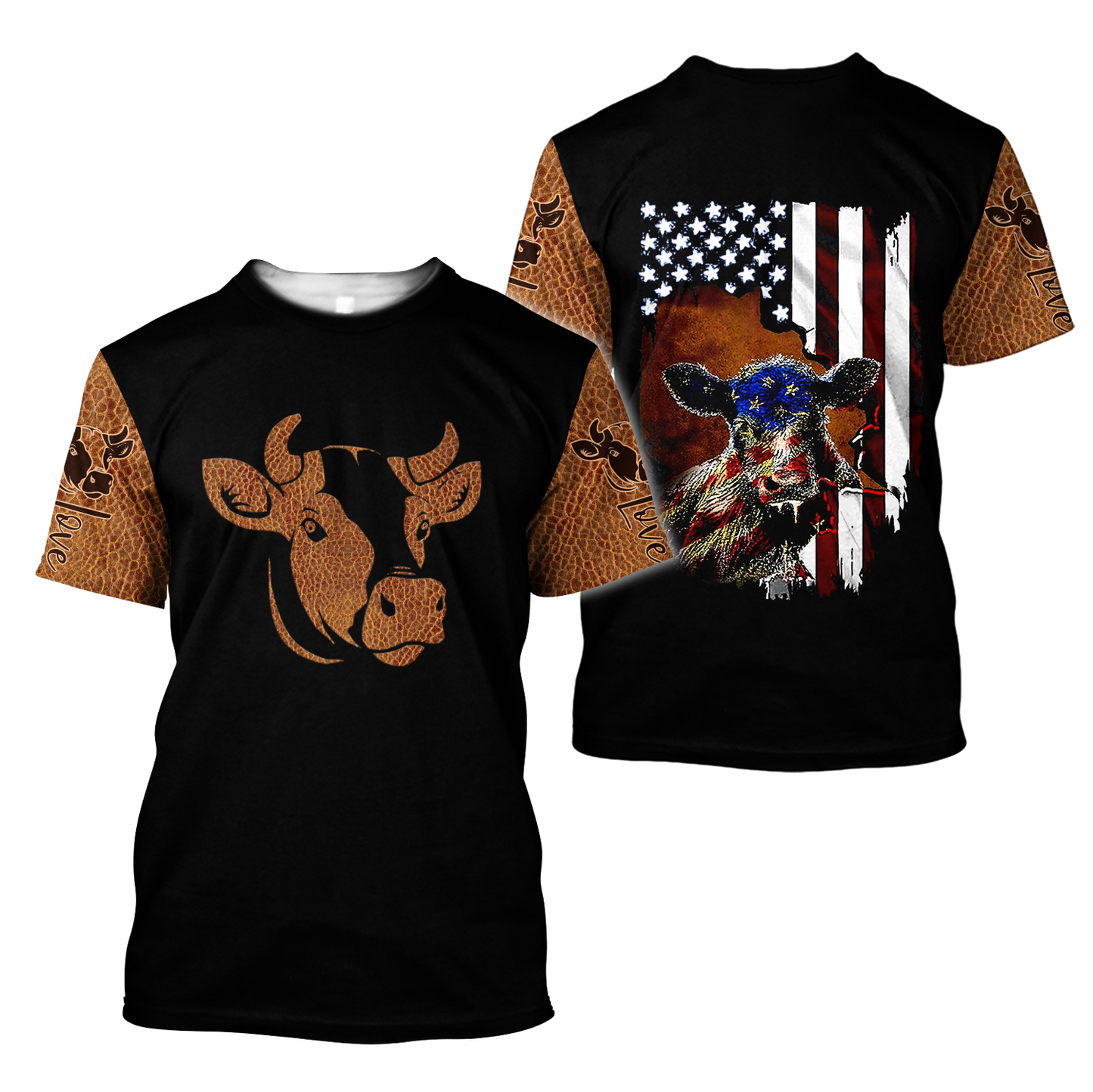 Cow 3D hoodie shirt for men and women TNA10212002
