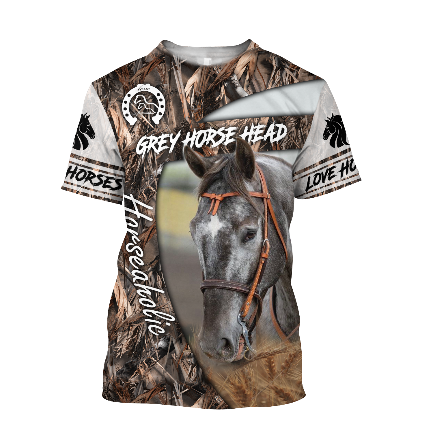 Love Horse 3D All Over Printed Shirts Pi080502-Apparel-TA-Hoodie-S-Vibe Cosy™