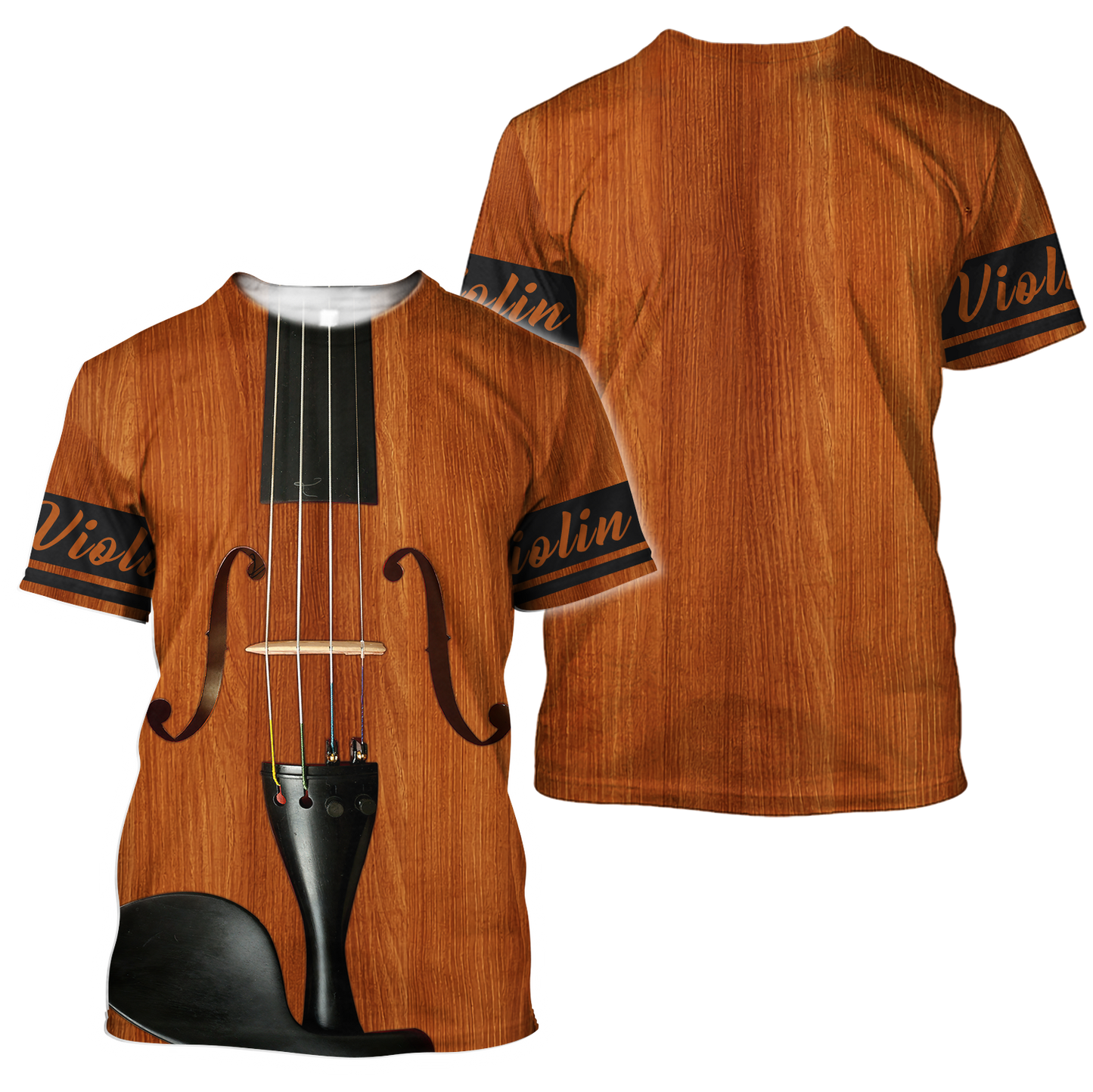 Violin 3D All Over Printed Shirts For Men and Women HAC300703-Apparel-TT-T-shirt-S-Vibe Cosy™