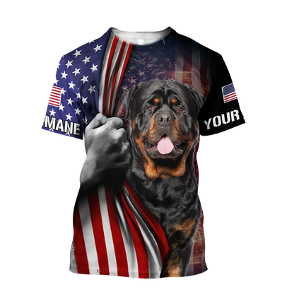 Rottweiler custom 3d hoodie shirt for men and women HAC060803