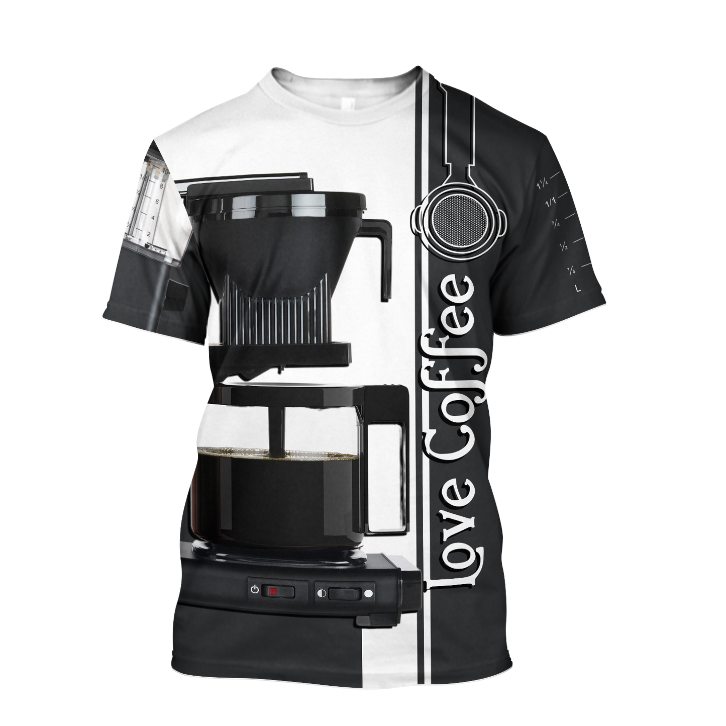 Barista 3D all over printed technivorm moccamaster KBG 741 coffee brewer shirts and shorts Pi090102 PL-Apparel-PL8386-T shirt-S-Vibe Cosy™