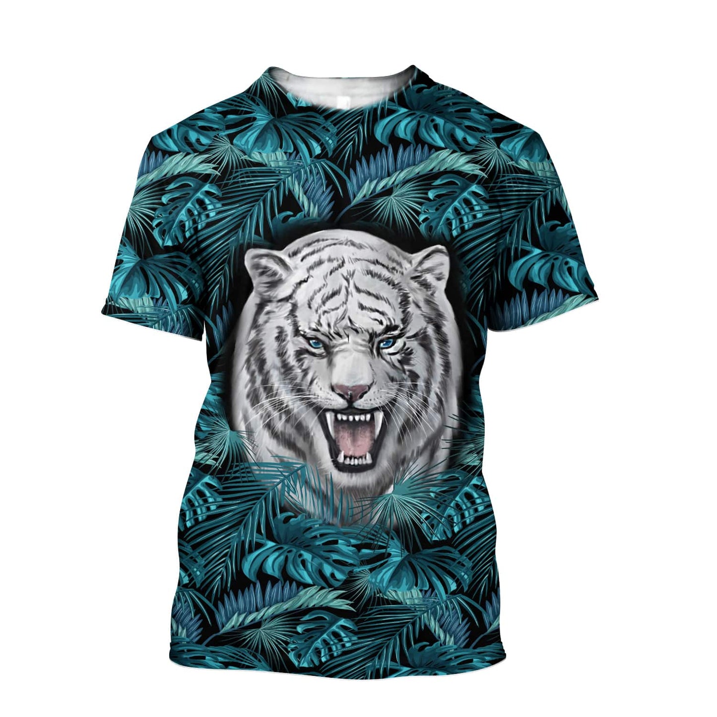Powerful White Tiger Hoodie For Men And Women MH1908202-TQH