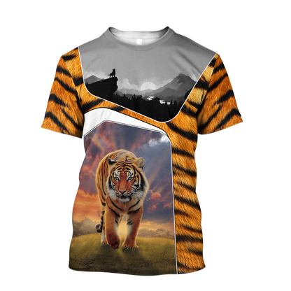 Love Tiger 3D All Over Printed Shirts For Men and Women MH3007203-Apparel-TT-T-shirt-S-Vibe Cosy™
