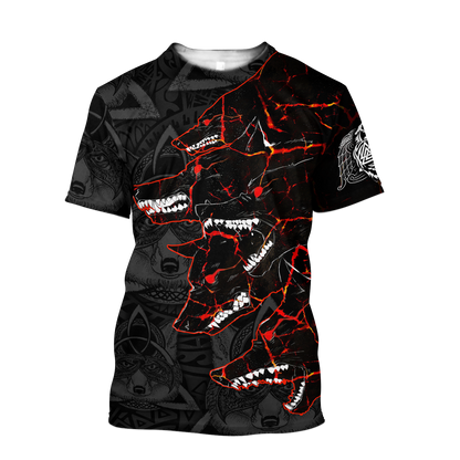 Wolf 3D All Over Printed Shirts For Men and Women TA09283004
