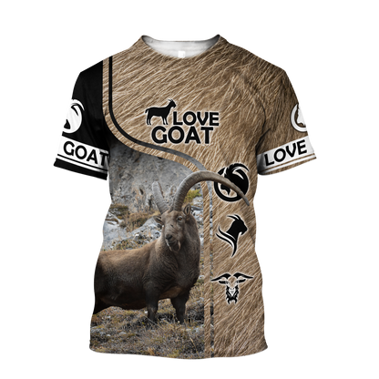 Love Goat 3D All Over Printed Shirts For Men and Women MH3007201-Apparel-TT-T-shirt-S-Vibe Cosy™