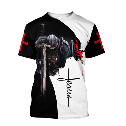 Premium Christian Jesus Catholic 3D Printed Unisex Shirts