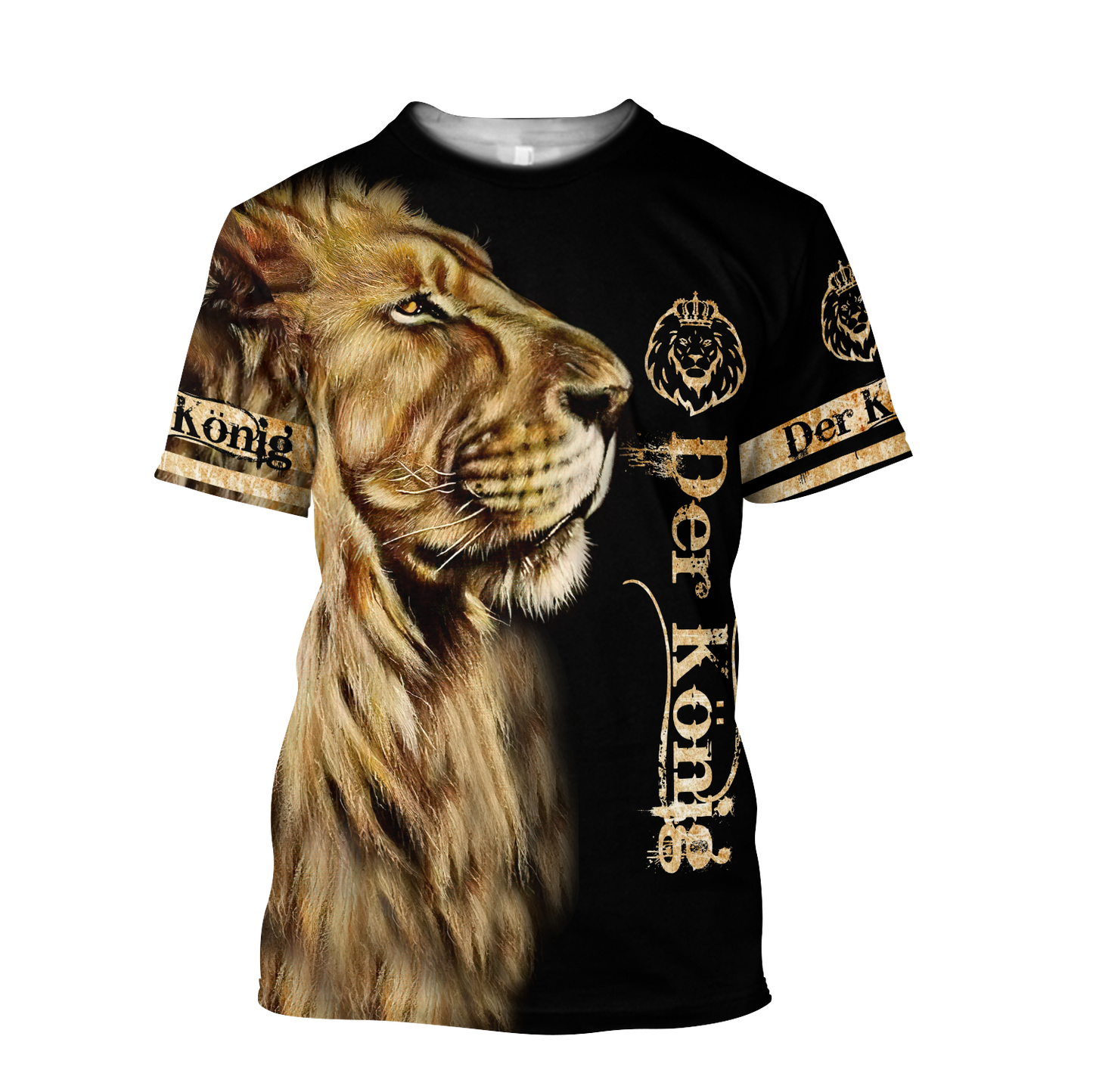 DER KÖNIG 3D All Over Printed Unisex Shirts