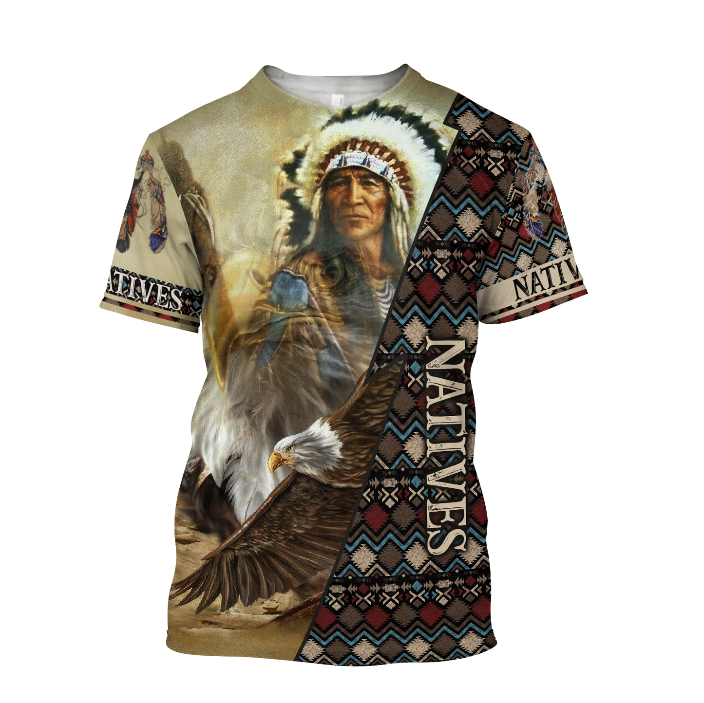 Native American 3D All Over Printed Shirts For Men and Women DQB09122003