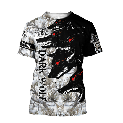 Wolf 3D All Over Printed Shirts For Men and Women TA09272001