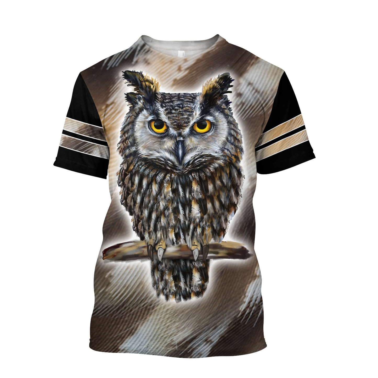 Owl 3d hoodie shirt for men and women QB05162001-Apparel-HG-T-shirt-S-Vibe Cosy™