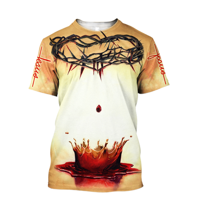 Premium Christian Jesus Catholic 3D Printed Unisex Shirts