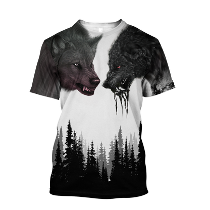 The Wolf 3D All Over Printed Hoodie For Men and Women MH2410202ST