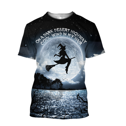 On A Dark Desert Highway Halloween 3D All Over Printed Shirts For Men and Women DQB07282005