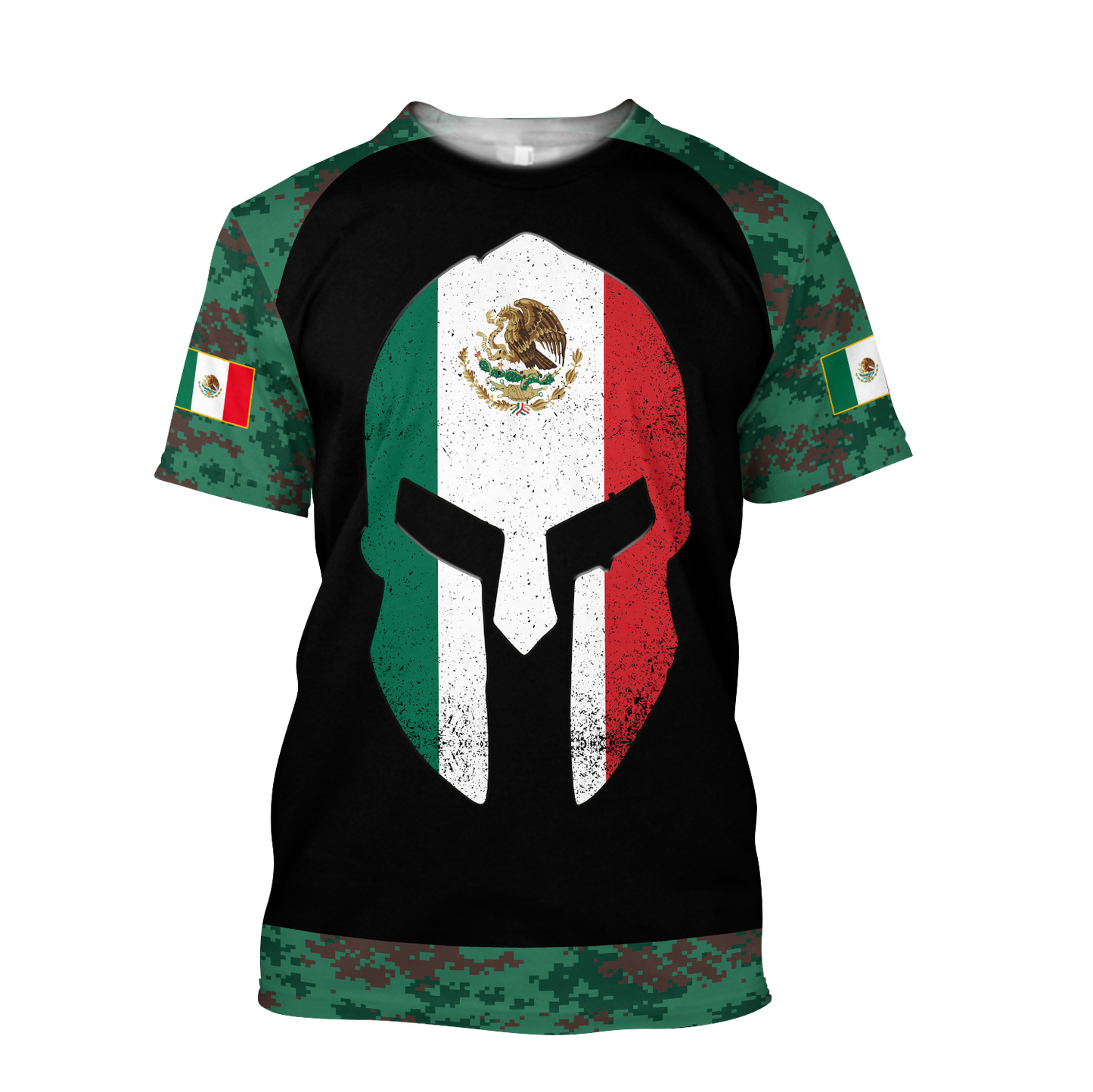 Mexican Coat Of Arm 3D All Over Printed Shirts For Men and Women TA09182002