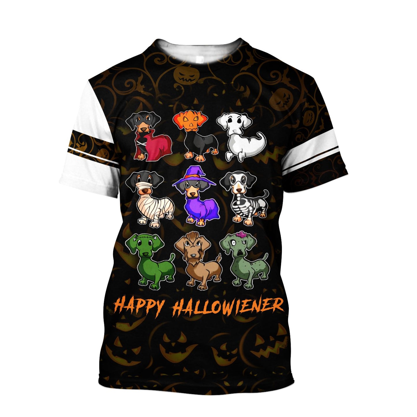 Dachshund happy hallowiener hoodie shirt for men and women MH1109201