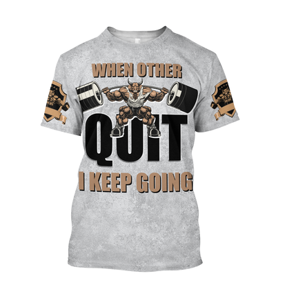 Passion of a bodybuilder 3d all over printed for man and women QB05282006-Apparel-PL8386-T-shirt-S-Vibe Cosy™
