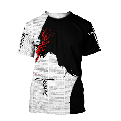 Premium Christian Jesus Catholic 3D Printed Unisex Shirts
