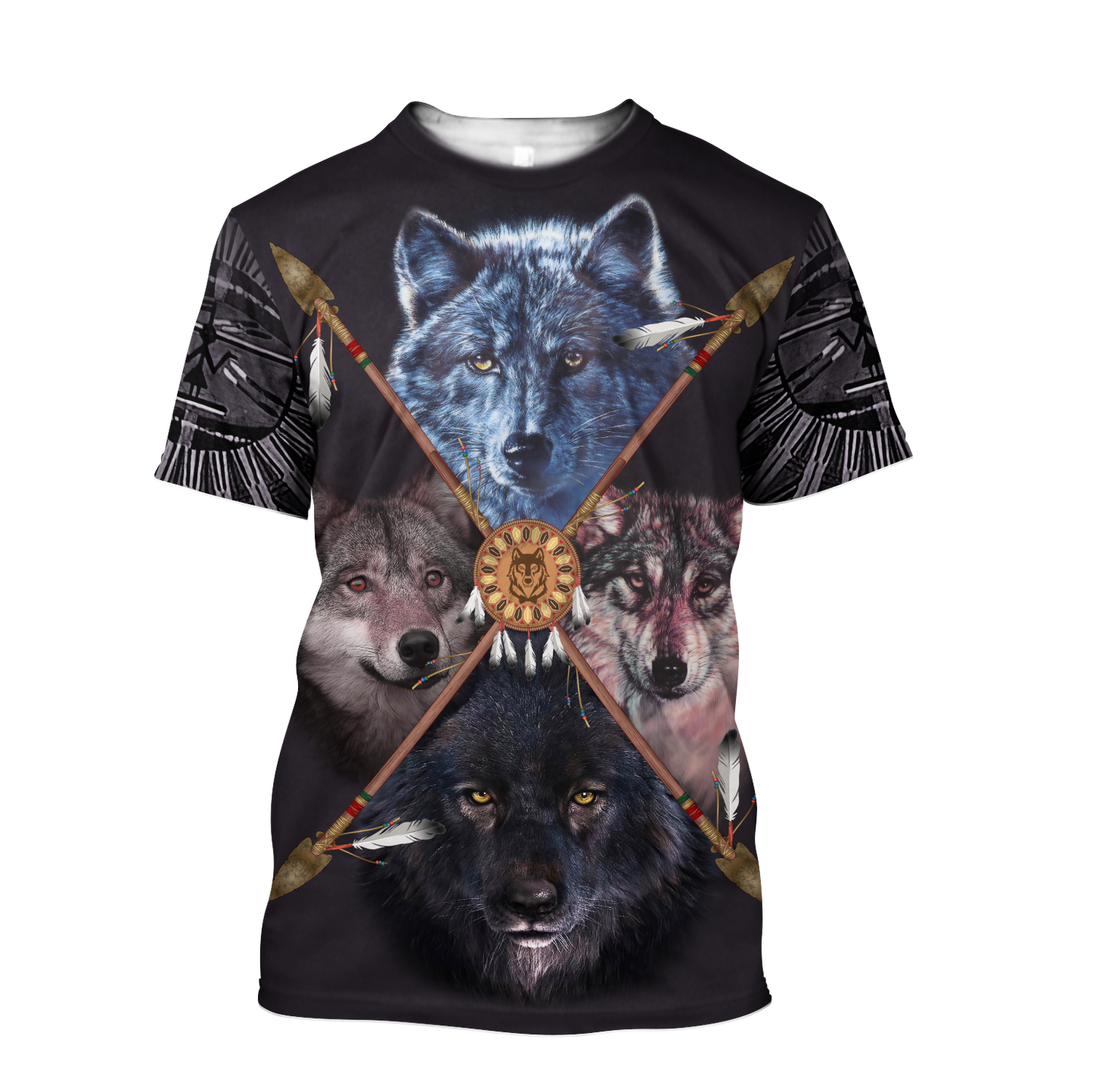 Premium Native American Culture 3D Printed Unisex Shirts