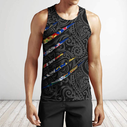 New Zealand All Over Hoodie - Scratch Style HC2801-Apparel-Huyencass-Tank Top-S-Vibe Cosy™