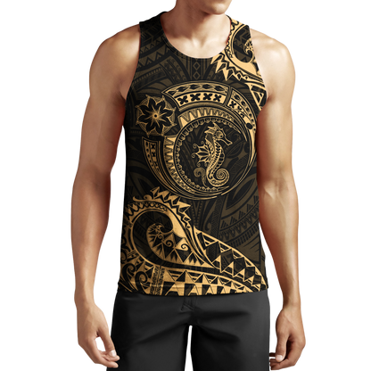 Seahorse Polynesian 3d all over printed shirt and short for man and women JJ200201 PL-Apparel-PL8386-Hoodie-S-Vibe Cosy™