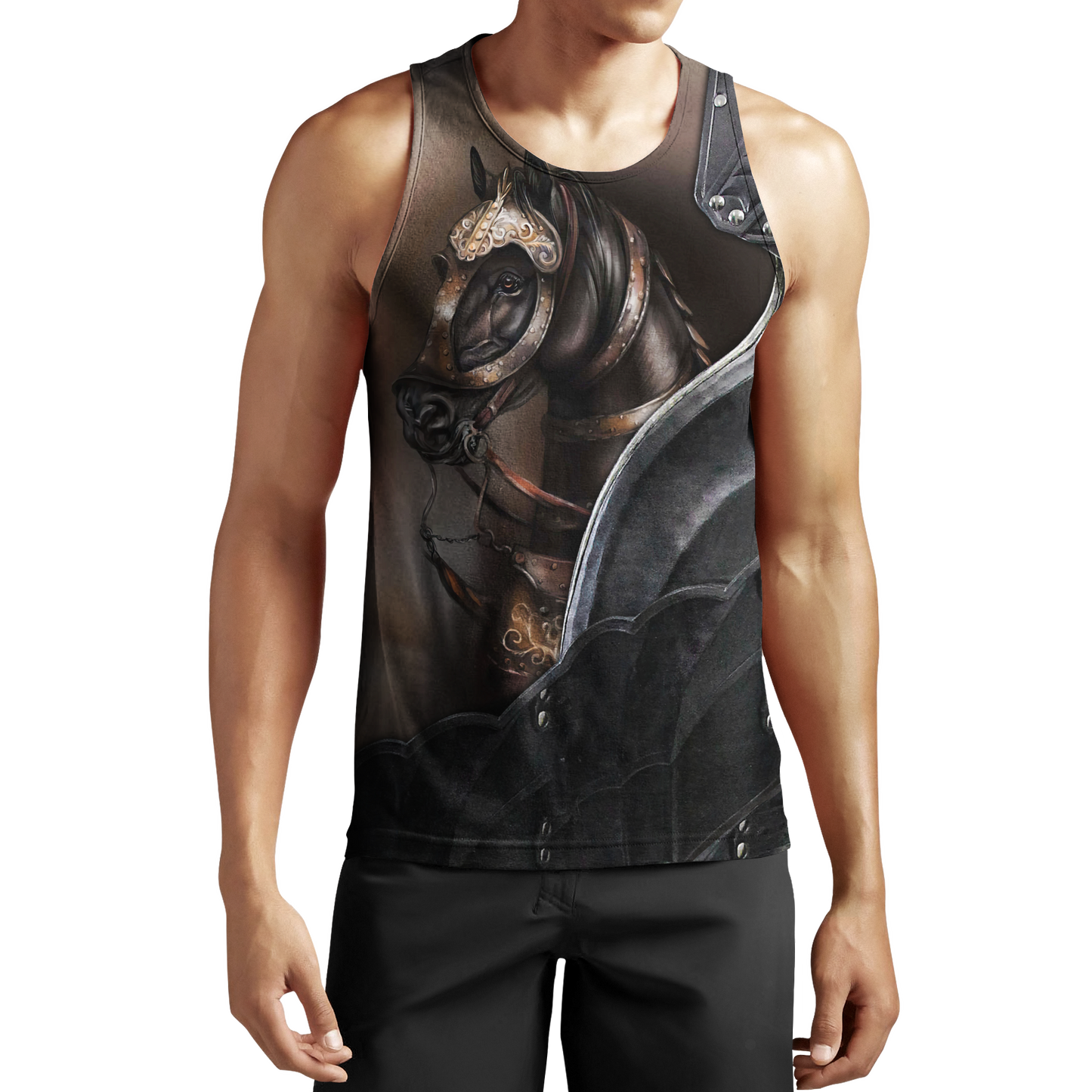 Love Horse 3D All Over Printed Shirts TA041110-Apparel-TA-Tank Top-S-Vibe Cosy™