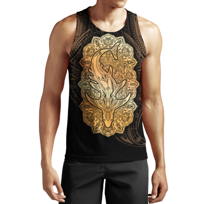 Wild Shark Polynesian 3d all over printed shirt and short for man and women JJ190202 PL-Apparel-PL8386-Tank top-S-Vibe Cosy™