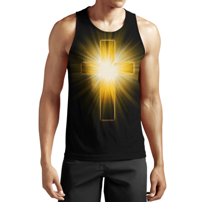 Easter God Jesus One Nation Under God 3D All Over Printed Shirt Hoodie JJ020402-Apparel-MP-Tanktop-S-Vibe Cosy™