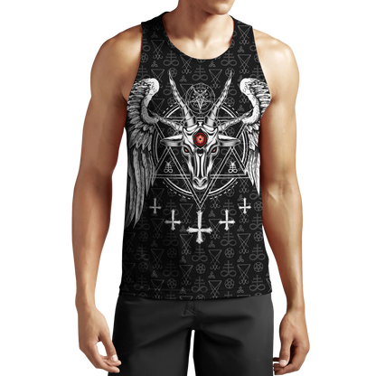 Satanic Devil 3D All Over Printed Hoodie JJ130201-Apparel-MP-Tank Top-S-Vibe Cosy™