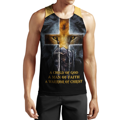Knight God Jesus 3D All Over Printed Shirt Hoodie For Men And Women JJ240302-Apparel-MP-Tanktop-S-Vibe Cosy™