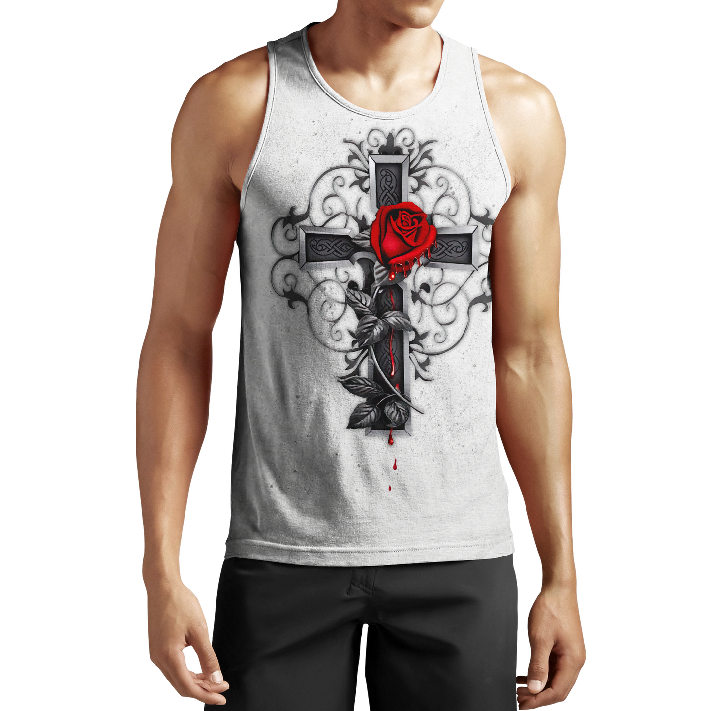 Knight God Jesus 3D All Over Printed Shirt Hoodie For Men And Women JJ240303-Apparel-MP-Tanktop-S-Vibe Cosy™