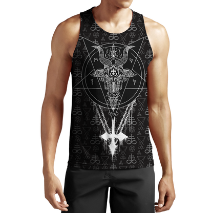 Satanic 3D All Over Printed Hoodie MP856-Apparel-MP-Tanktop-S-Vibe Cosy™