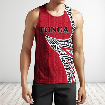Tonga Coat Of Arms Polynesian Hoodie - Warrior Sytle NNK 1212-Apparel-NNK-Tank Top-S-Vibe Cosy™
