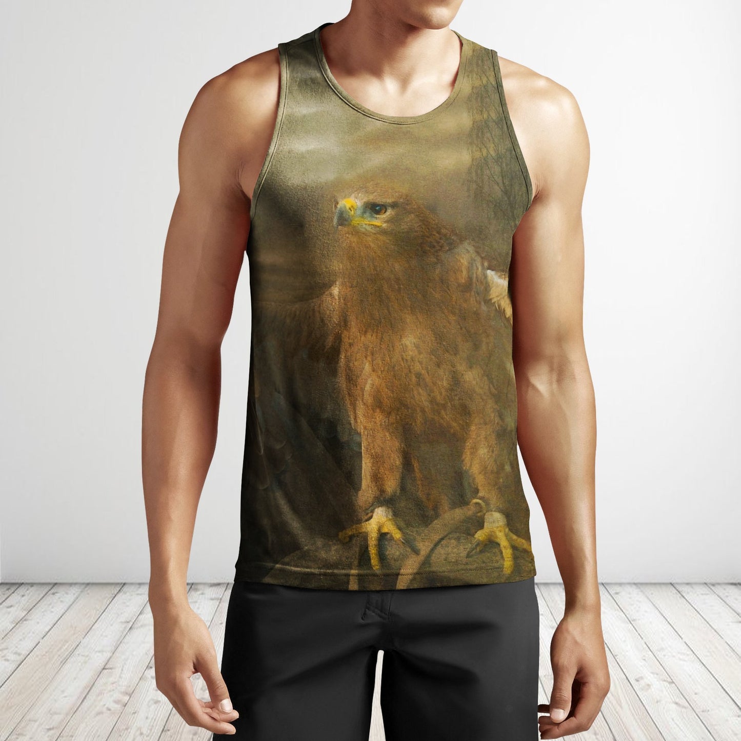 3D All Over Print Hawks Shirts-Apparel-Phaethon-Tank Top-S-Vibe Cosy™