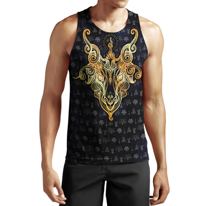 Satanic Tribal 3D All Over Printed Hoodie Shirts For Men And Women JJ25052003-Apparel-MP-Tanktop-S-Vibe Cosy™