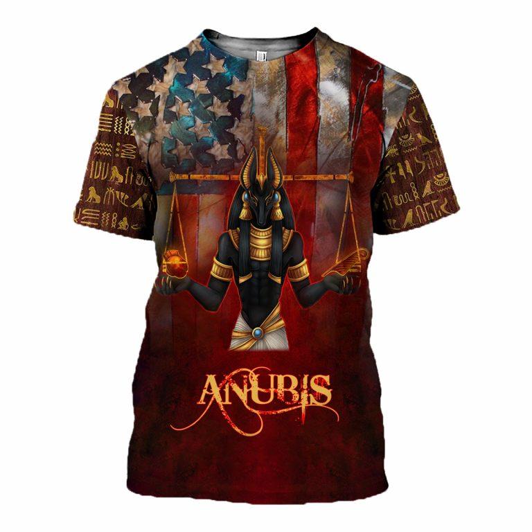 Copy of 3D Printed Anubis American Clothes TA006-Apparel-TA-T-Shirt-S-Vibe Cosy™