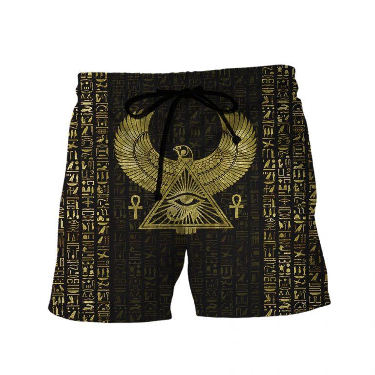 3D Printed Egyptian Eye of Horus and Hieroglyphs Clothes-Apparel-MP-Hoodie-S-Vibe Cosy™