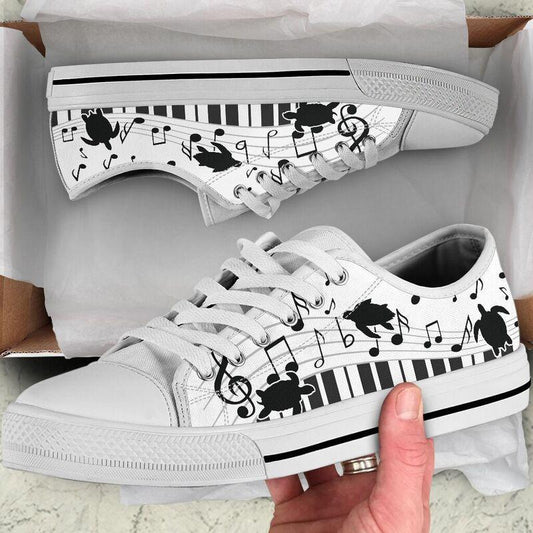 TURTLE - LOW TOP - SWIM IN MUSIC TA030615-Apparel-TA-US5 (EU38)-MEN'S LOW TOP-Vibe Cosy™