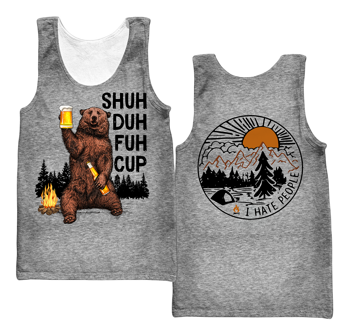 Shuh Duh Fuh Cup - Bear go Camping B101CHV