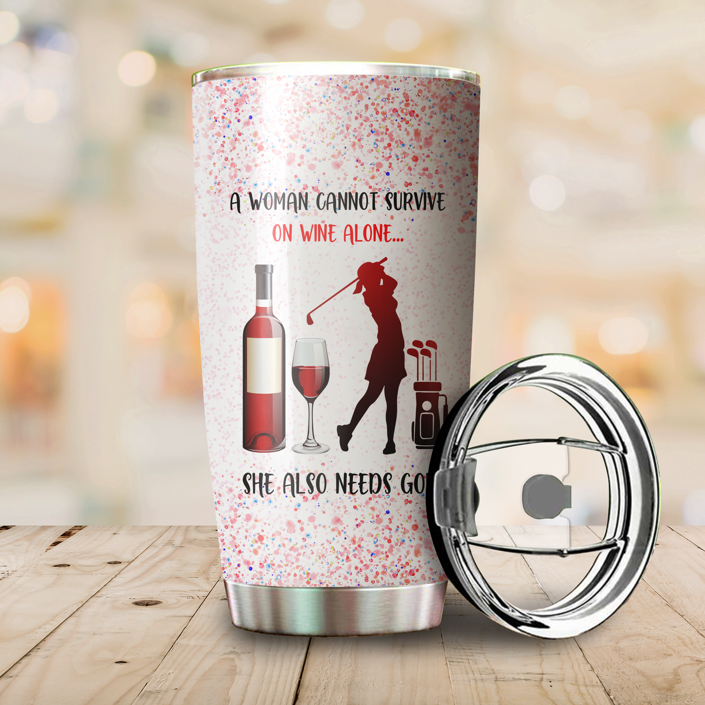 Custom Name XT Golf Lovers Stainless Steel Tumbler MH16042103.S2