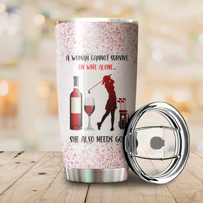 Custom Name XT Golf Lovers Stainless Steel Tumbler MH16042103.S2