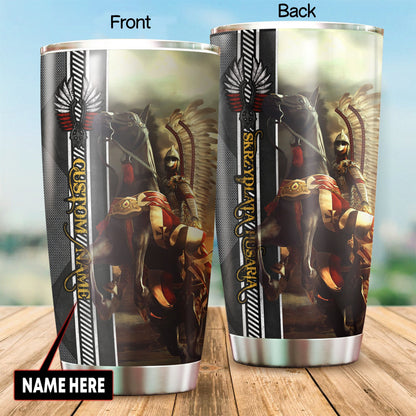 Premium Polish Winged Hussars stainless steel tumbler