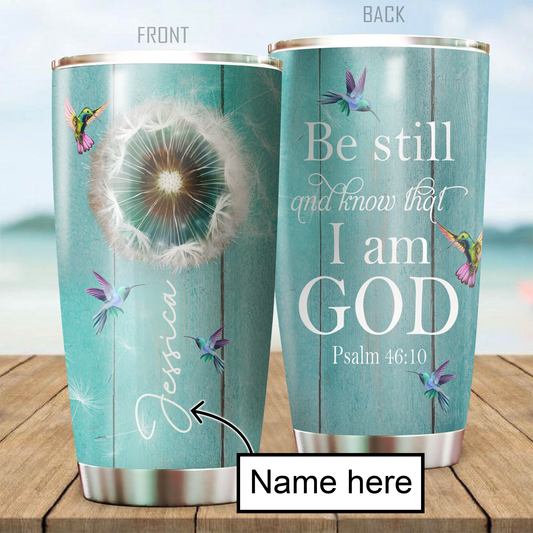 Custom Name XT Hummingbird Stainless Steel Tumbler