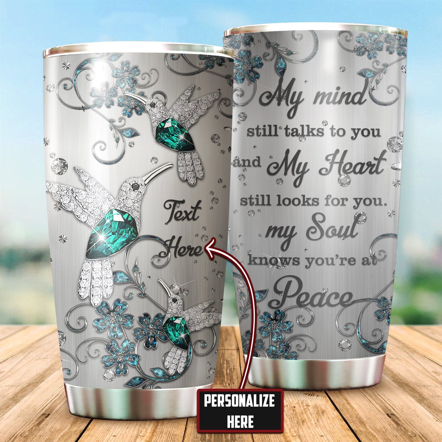 Custom Name XT Hummingbird Tumbler TNA24052105