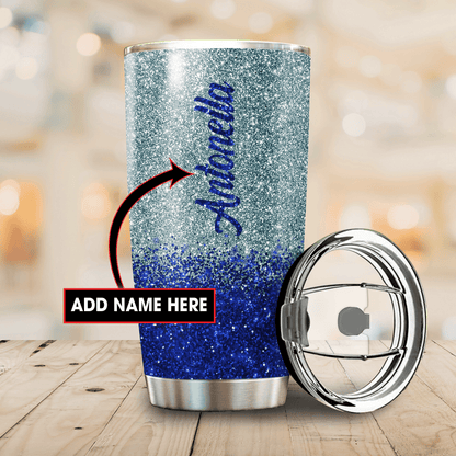 Custom Name Camping Steel Tumbler